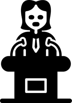 Politician Vector Icon