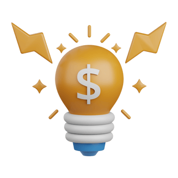 3d rendering money idea isolated useful for banking, currency, finance and global business design png