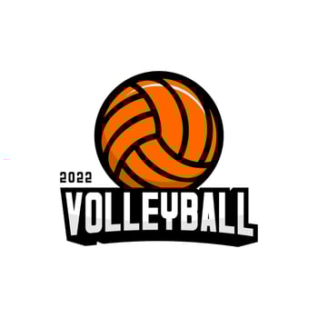 VOLLEYBALL LOGO VECTOR