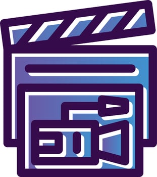 Film Vector Icon Design