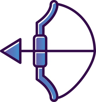 Archer Vector Icon Design