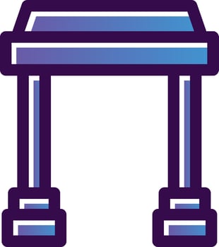 Arch Vector Icon Design