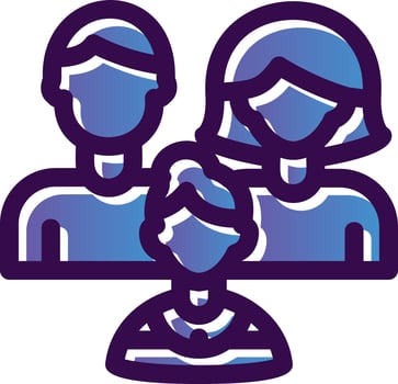 Family Vector Icon Design