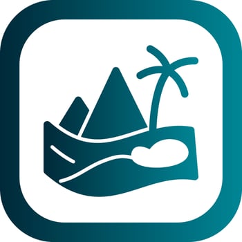 Desert Vector Icon Design