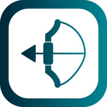 Archer Vector Icon Design