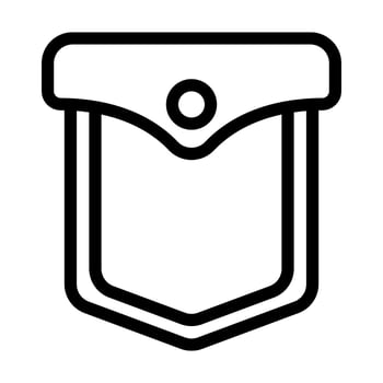 Pocket Icon Design vector