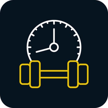 Exercise Vector Icon Design