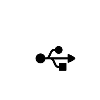 usb logo or illustration in vector