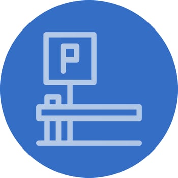 Parking Vector Icon Design