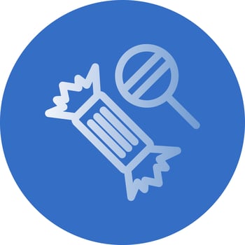 Candy Vector Icon Design