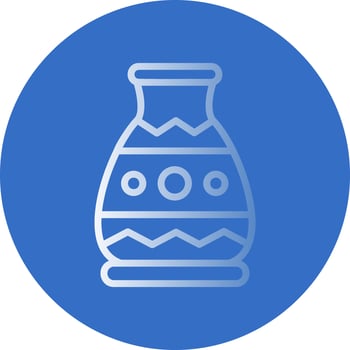 Amphora Vector Icon Design