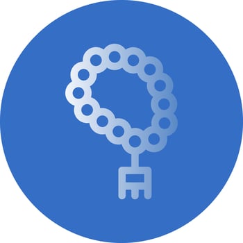 Tasbih Vector Icon Design