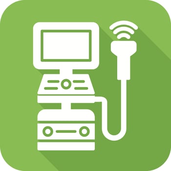 Ultrasound Machine Vector Icon