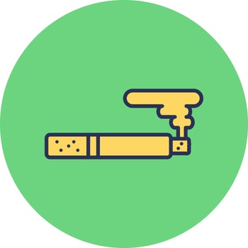 Smoke Vector Icon