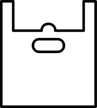 Plastic Bag Vector Icon