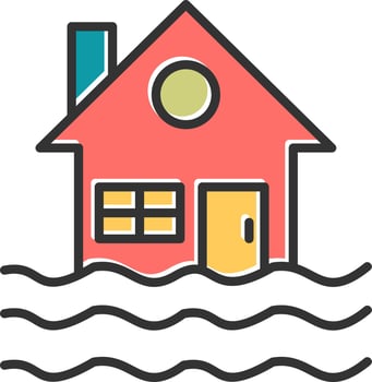 Flood Vector Icon