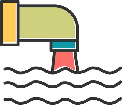 Waste Water Vector Icon
