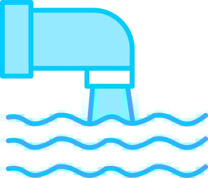 Waste Water Vector Icon