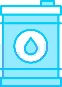 Oil Barrel Vector Icon