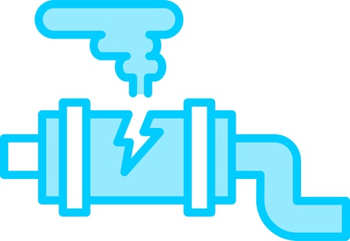 Gas Leak Vector Icon