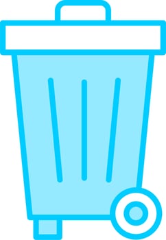 Trash Can Vector Icon