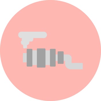 Exhaust Pipe Vector Icon