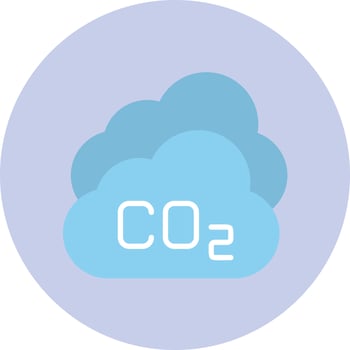 Carbon Dioxide Vector Icon