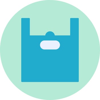 Plastic Bag Vector Icon