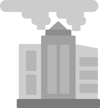 City Pollution Vector Icon