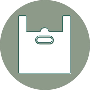 Plastic Bag Vector Icon