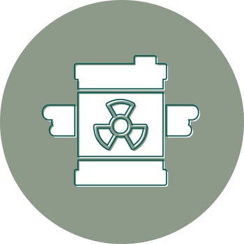 Oil Barrel Vector Icon