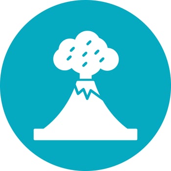 Volcano Vector Icon