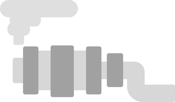 Exhaust Pipe Vector Icon