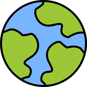 Earth Vector Icon