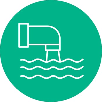 Waste Water Vector Icon