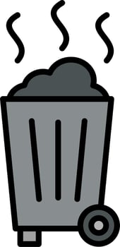 Trash Vector Icon