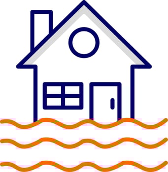 Flood Vector Icon