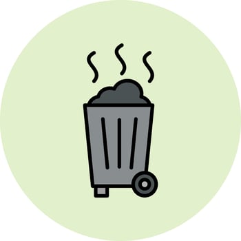 Trash Vector Icon