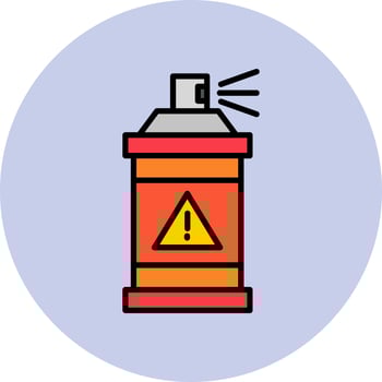 Aerosol Vector Icon
