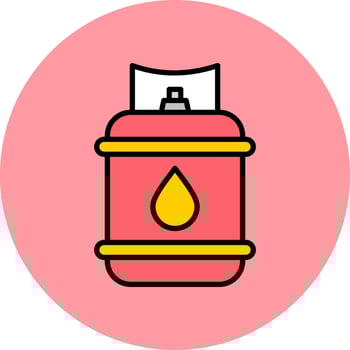 Methane Vector Icon