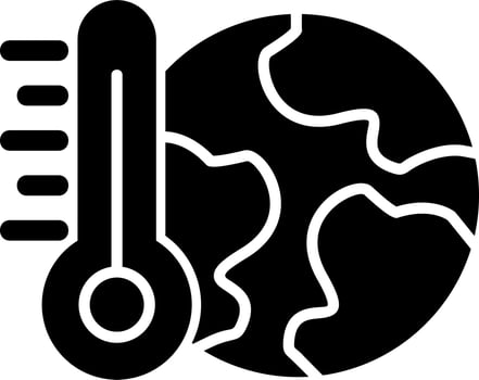Global Warming Vector Icon