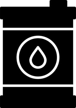 Oil Barrel Vector Icon