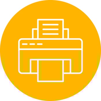 Printer Vector Icon