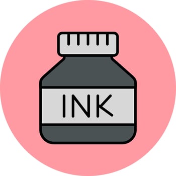 Ink Vector Icon