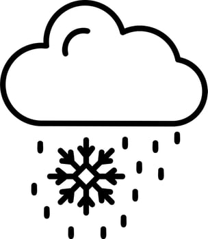 Snow Vector Icon