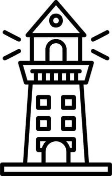 Lighthouse Vector Icon