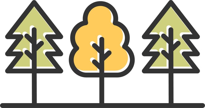 Forest Vector Icon