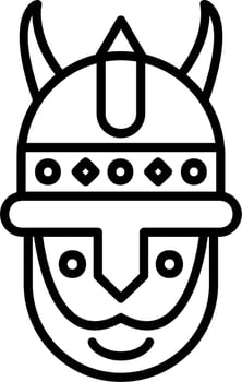 Viking Vector Icon