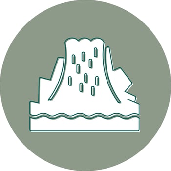 Cascade Vector Icon