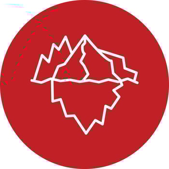 Iceberg Vector Icon